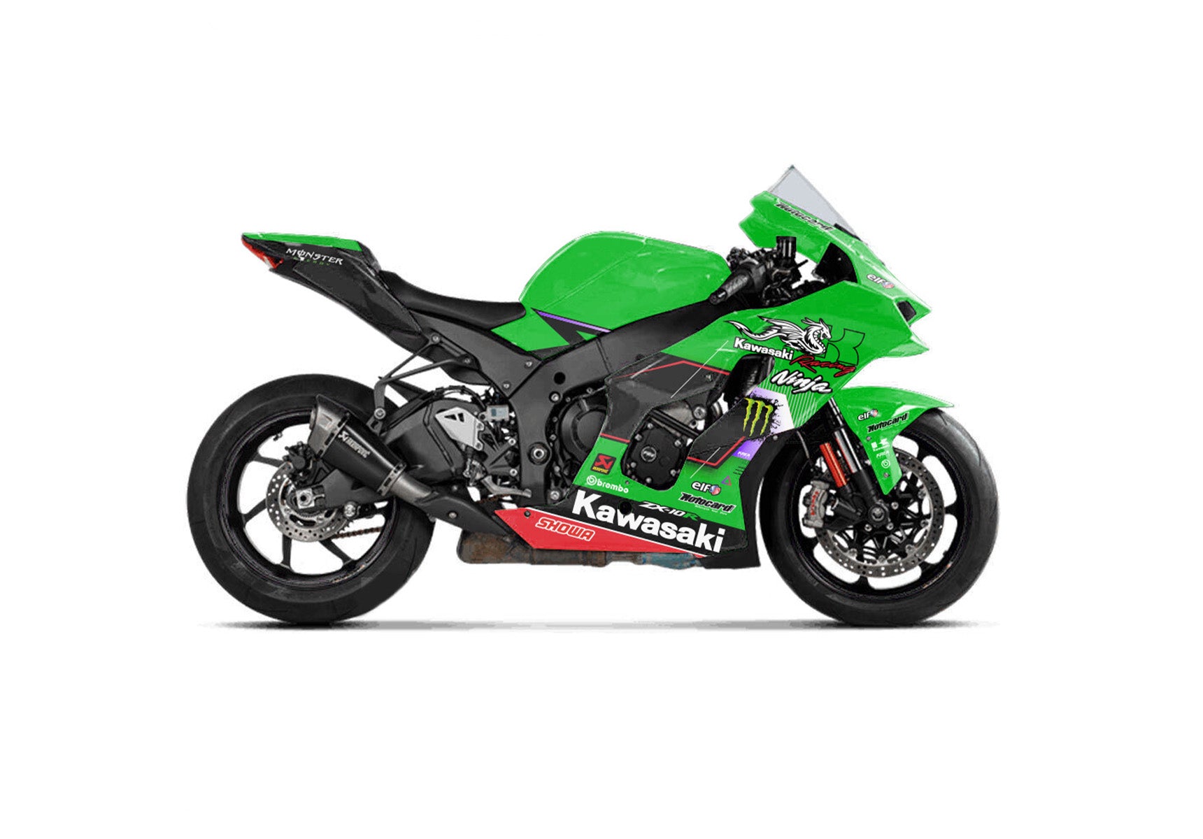 KIT DECO MOTO KAWASAKI Z10R LIMITED REPLICA