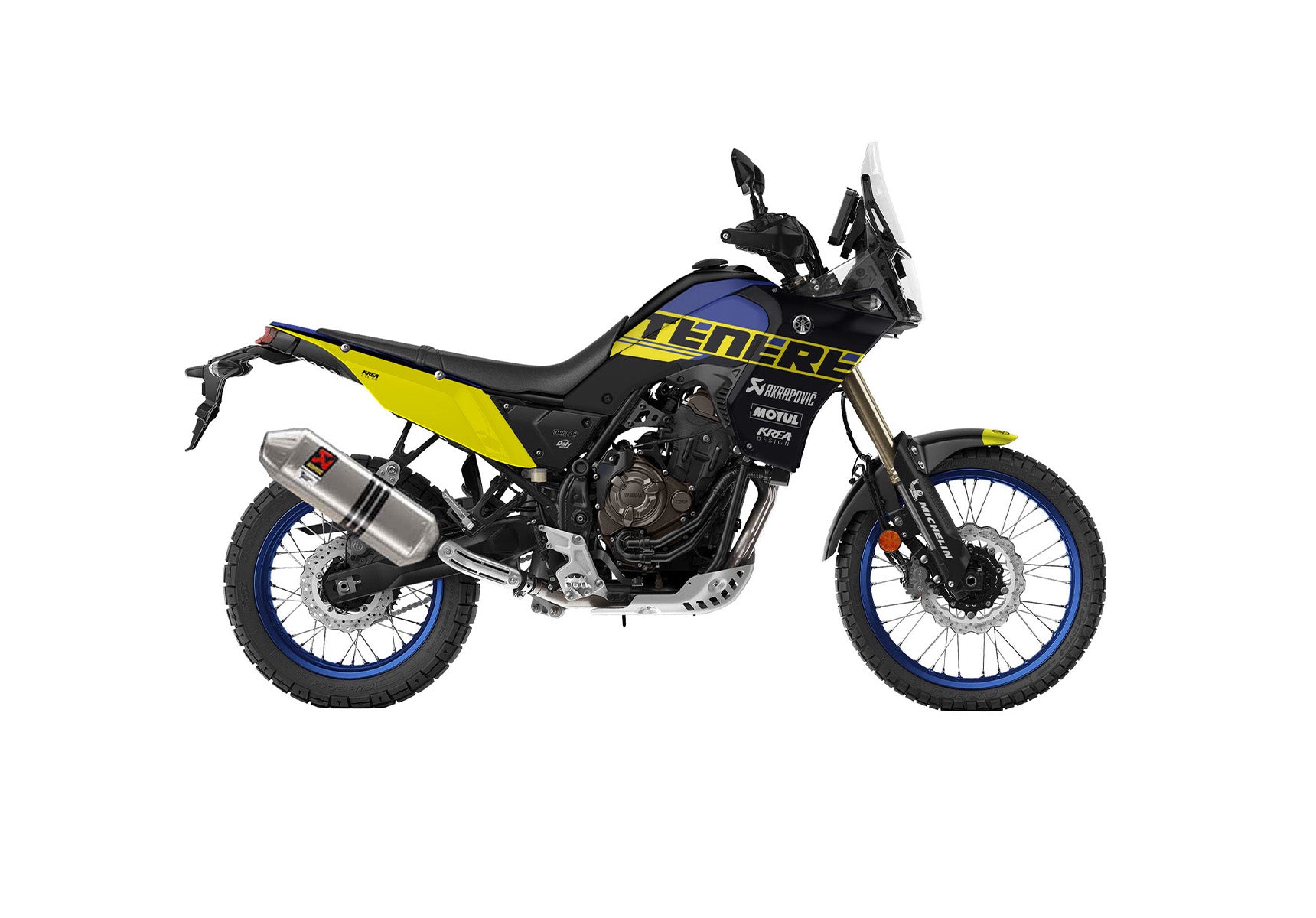 KIT DECO MOTO YAMAHA T7 TERRA REPLICA