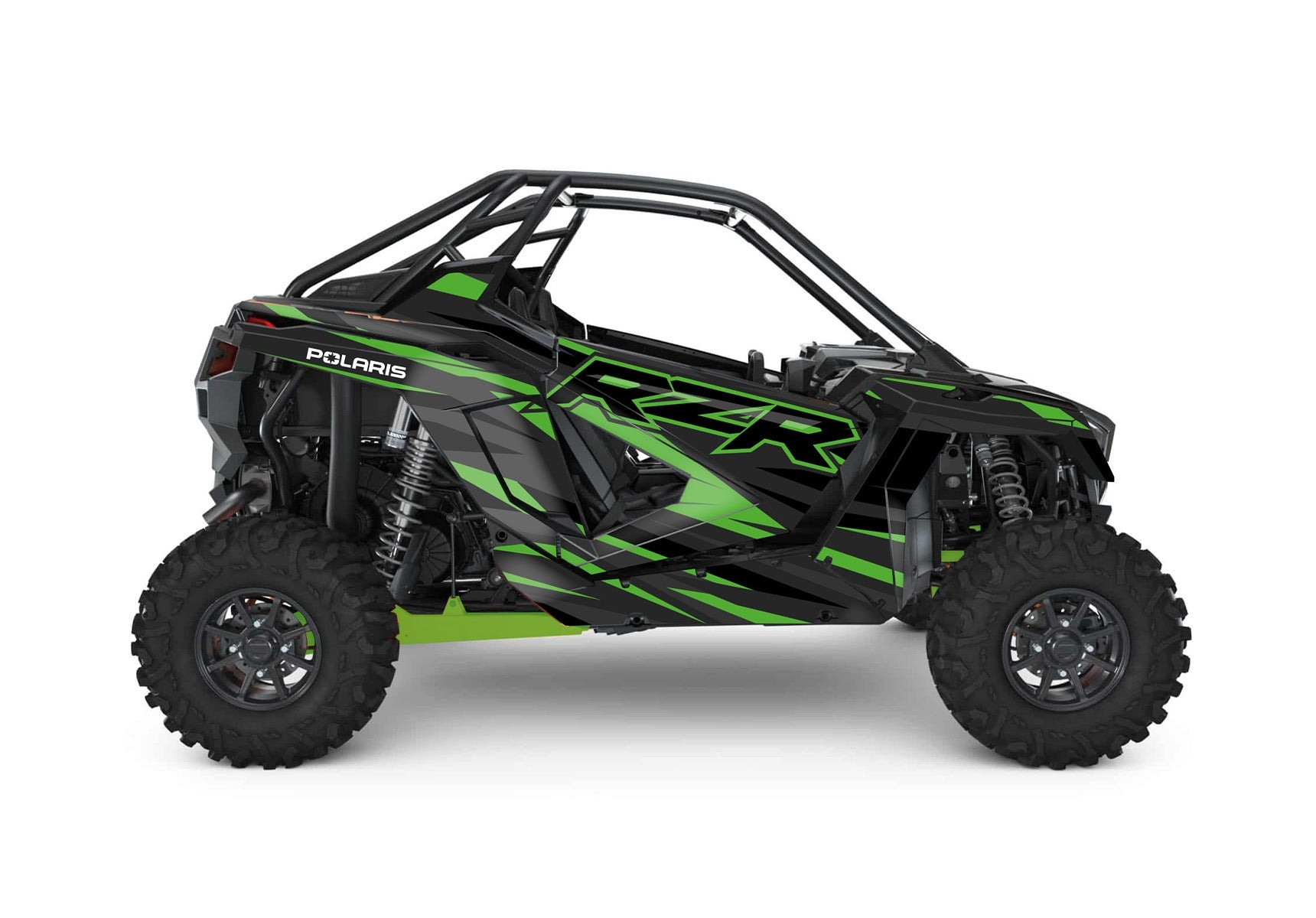 Kit déco SSV POLARIS RANGE BLACK/GREEN REPLICA