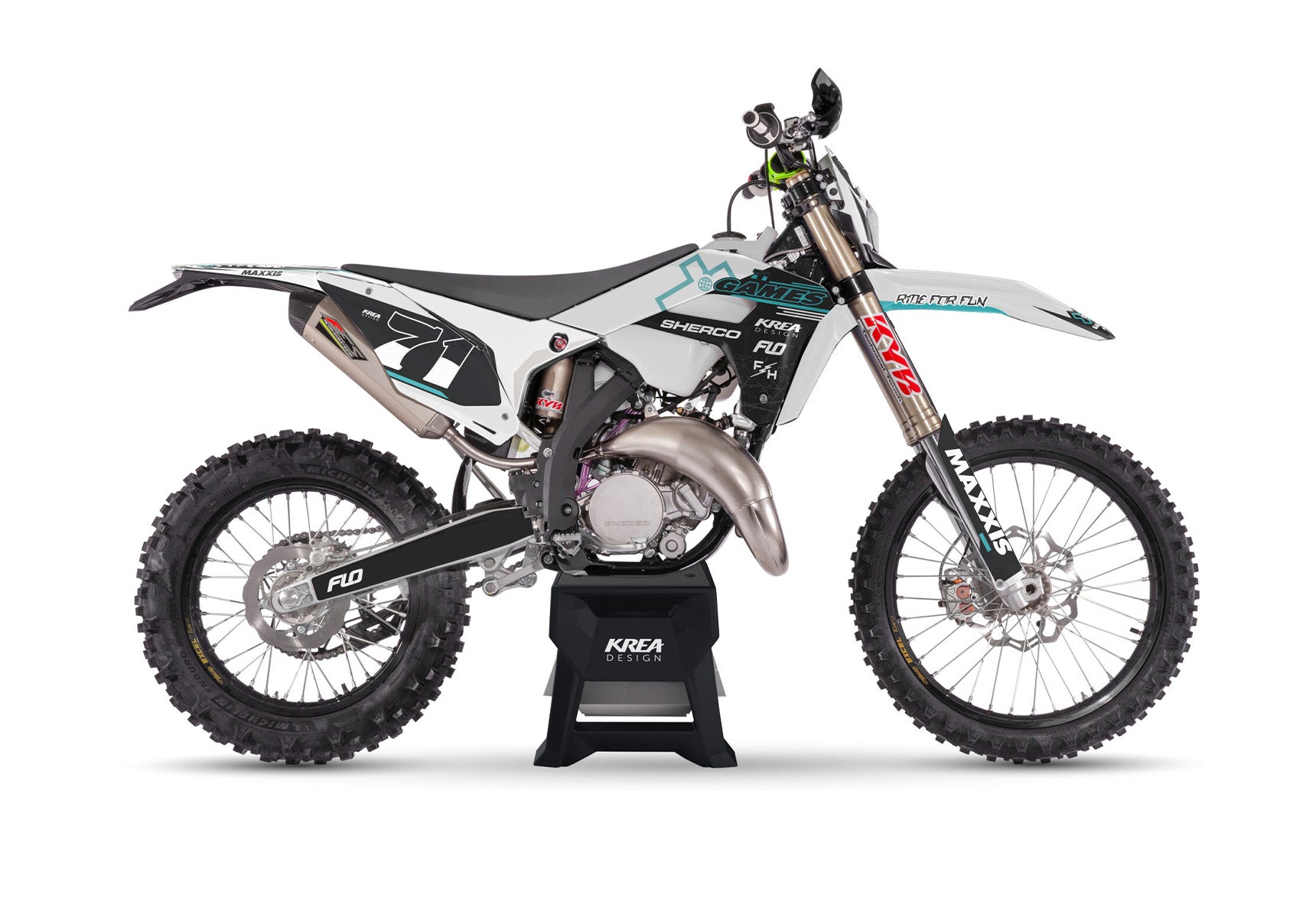 Kit déco Moto Cross SHERCO