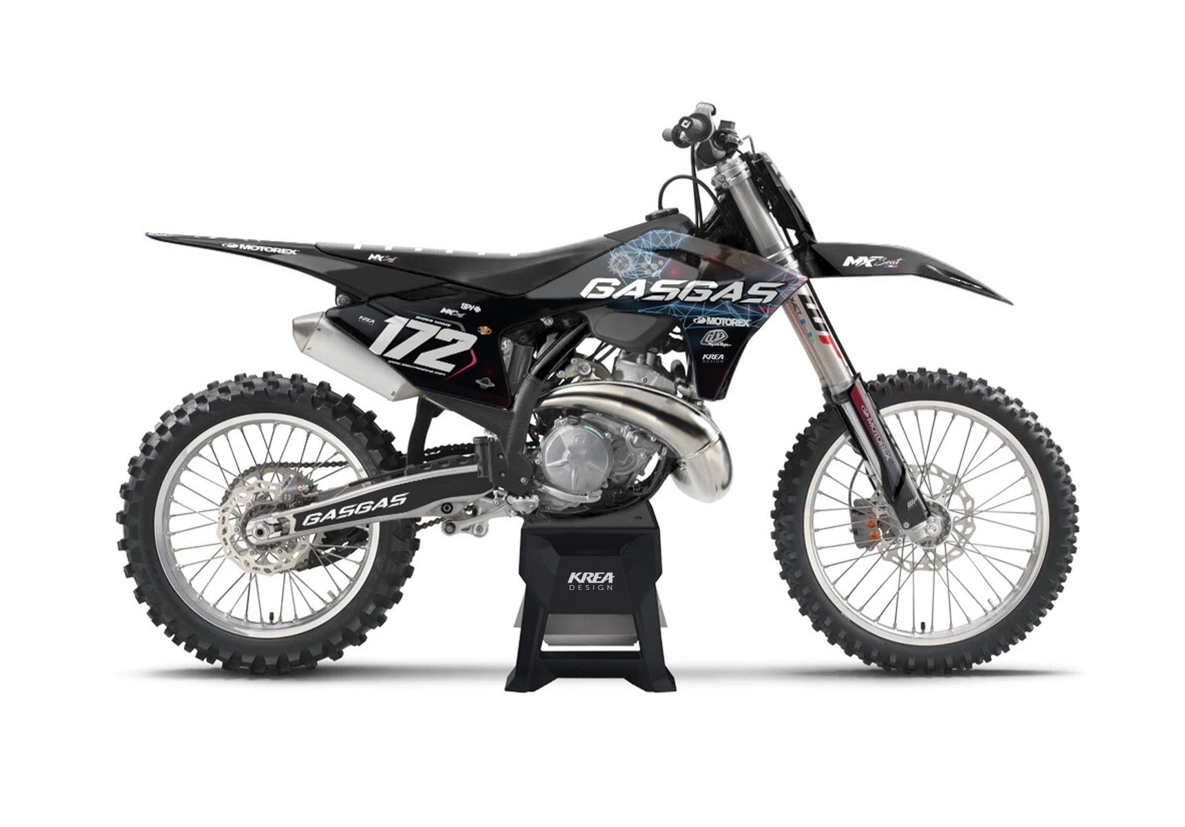KITDECO-MOTOCROSS-GASGAS-BLACK-SPACE-50MC-65MC-85MC-125MC-250MC-250MCF-300MC-350MCF-450MCF-250EC-300EC-250ECF-350ECF-450ECF
