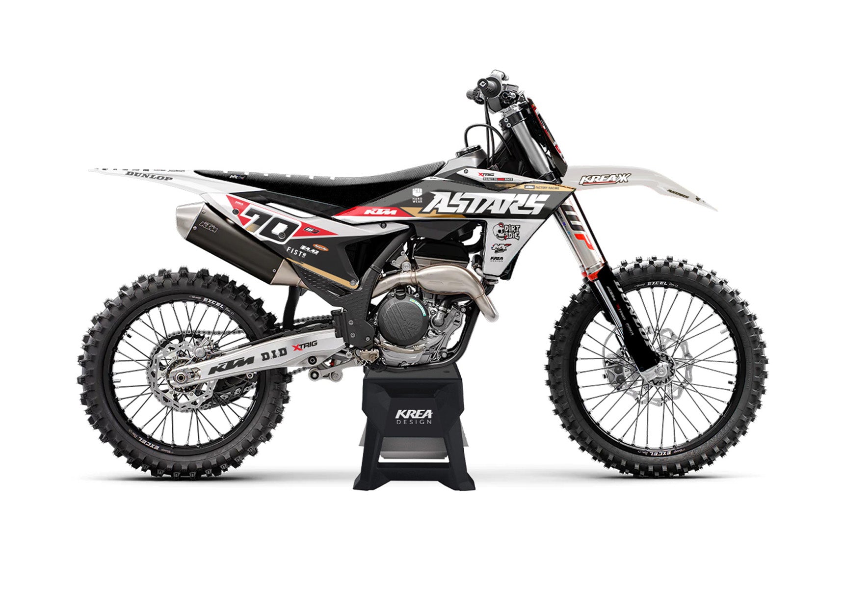 KITDECO-MOTOCROSS-KTM-ASTARS-SERIE-REPLICA-50-SXE-50SX-65SX-85SX-125SX-150SX-250SX-300SX-250SXF-350SXF-450SXF-EXCF-EXC-450EXCF-500EXCF-250EXCF