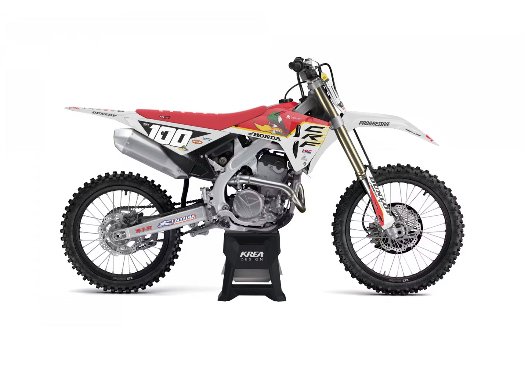 KIT DECO MOTO CROSS HONDA RACE SERIE